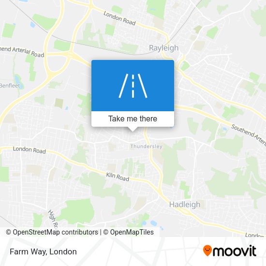 Farm Way map