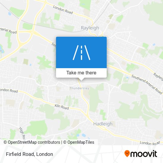 Firfield Road map