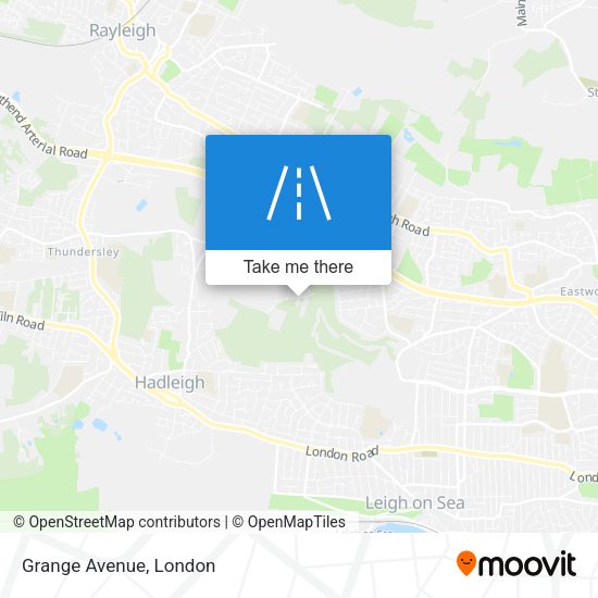 Grange Avenue map
