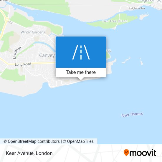 Keer Avenue map