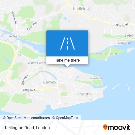 Kellington Road map