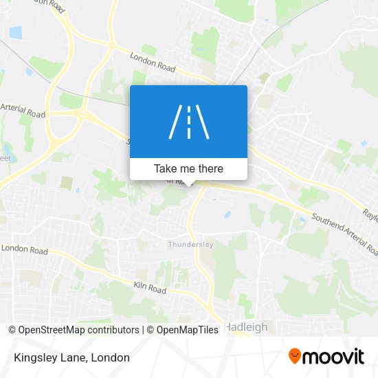 Kingsley Lane map