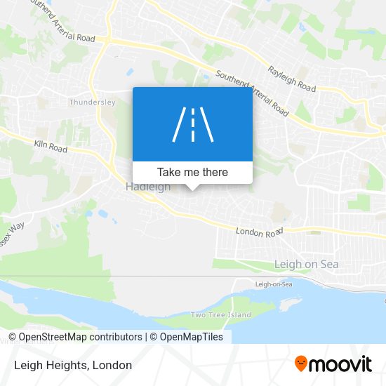 Leigh Heights map