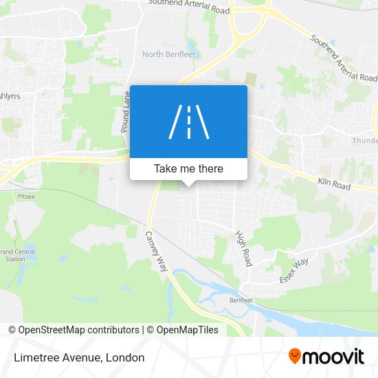 Limetree Avenue map