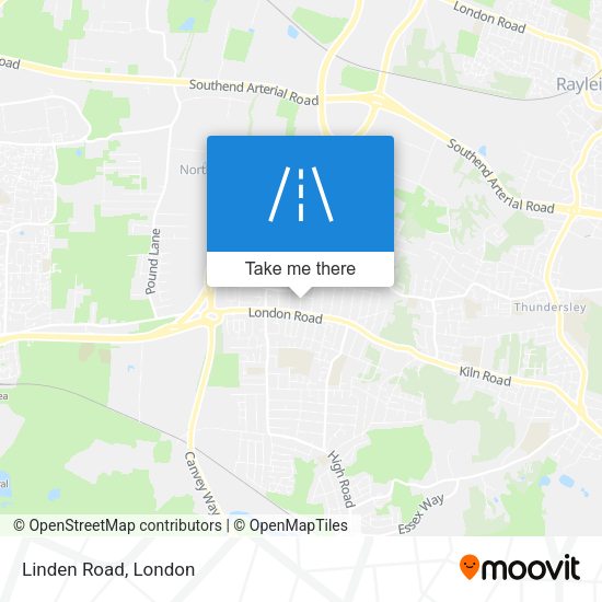 Linden Road map