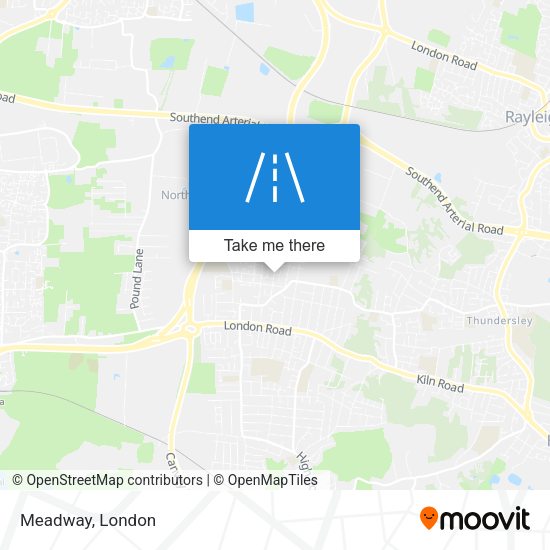 Meadway map