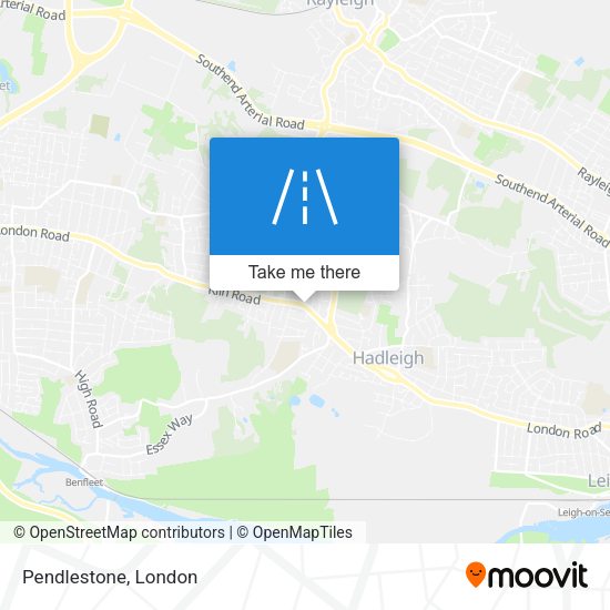 Pendlestone map