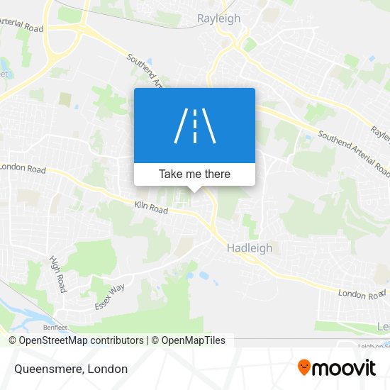 Queensmere map