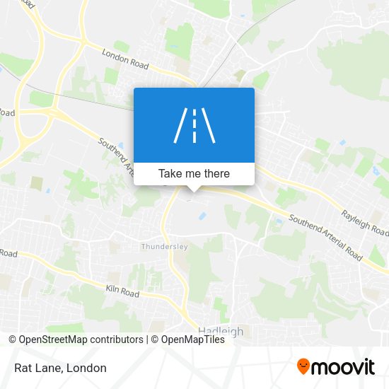 Rat Lane map