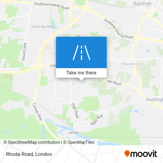Rhoda Road map