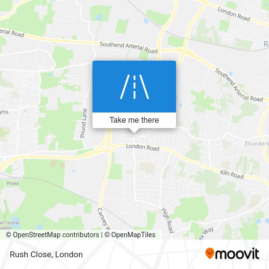 Rush Close map