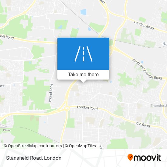 Stansfield Road map