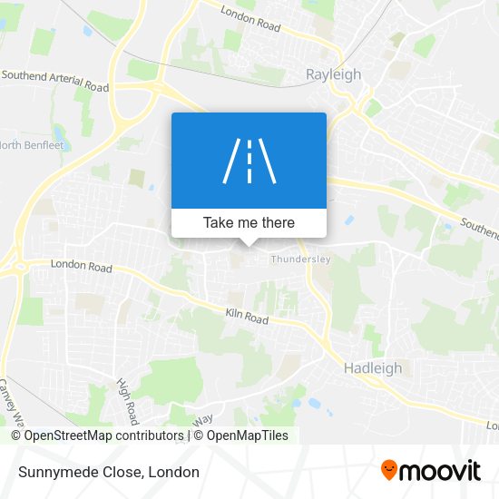 Sunnymede Close map