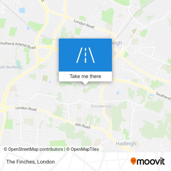 The Finches map