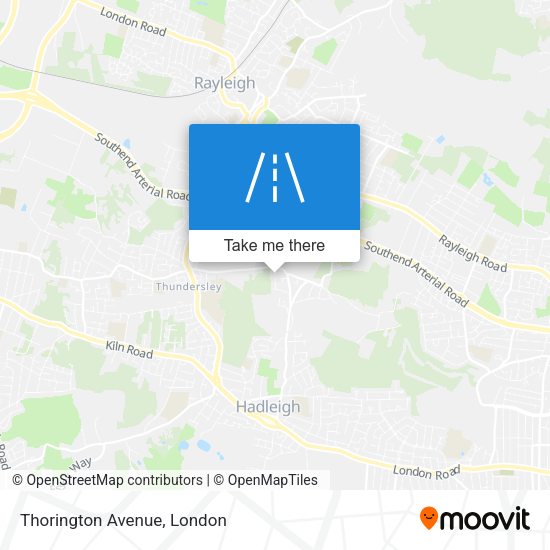 Thorington Avenue map