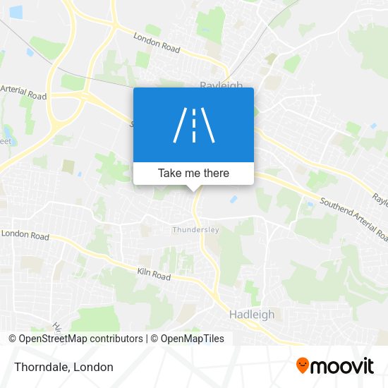 Thorndale map