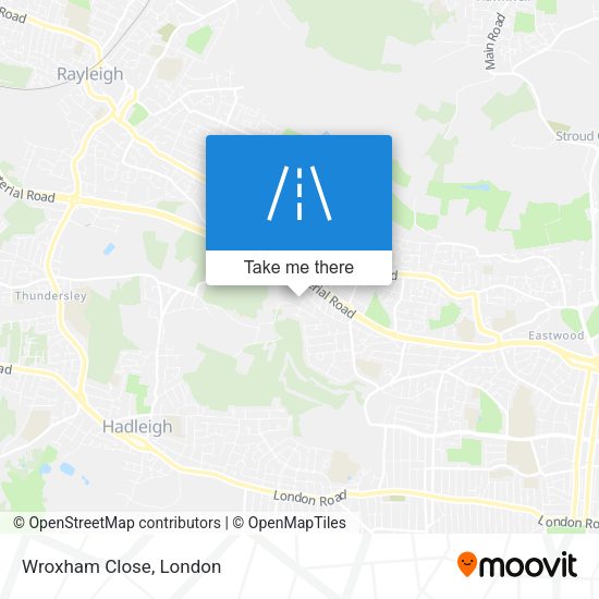 Wroxham Close map