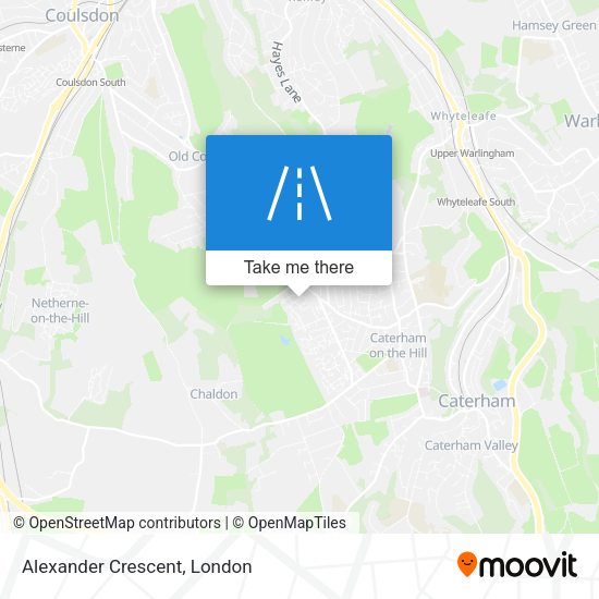 Alexander Crescent map