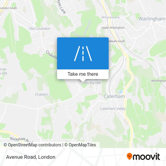 Avenue Road map