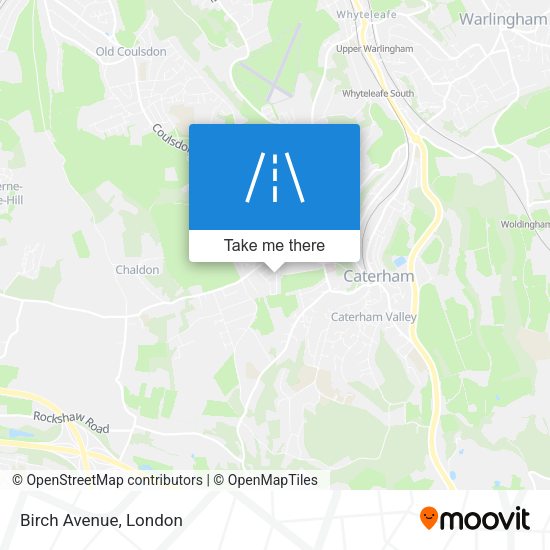 Birch Avenue map