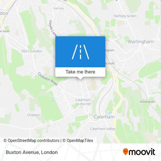 Buxton Avenue map
