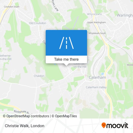 Christie Walk map