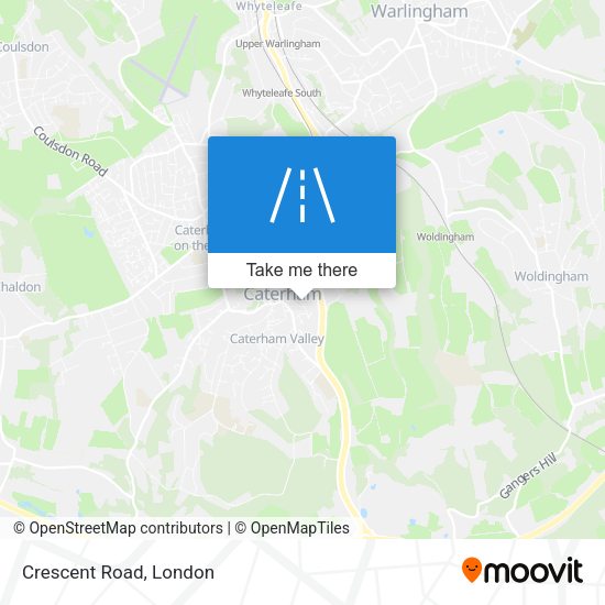 Crescent Road map