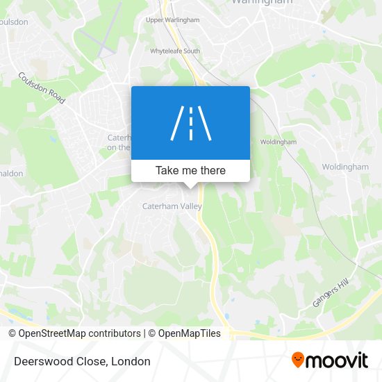 Deerswood Close map