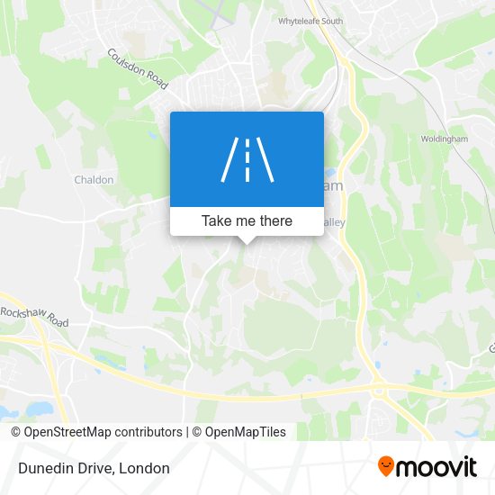 Dunedin Drive map