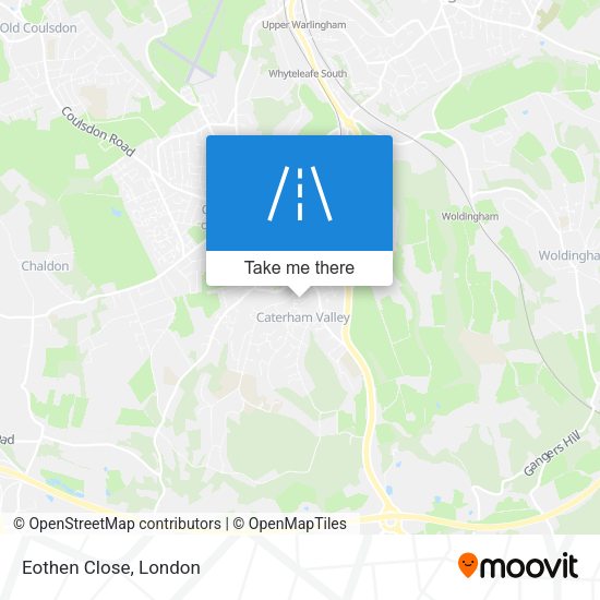 Eothen Close map
