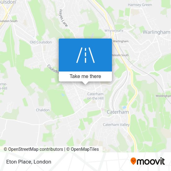 Eton Place map