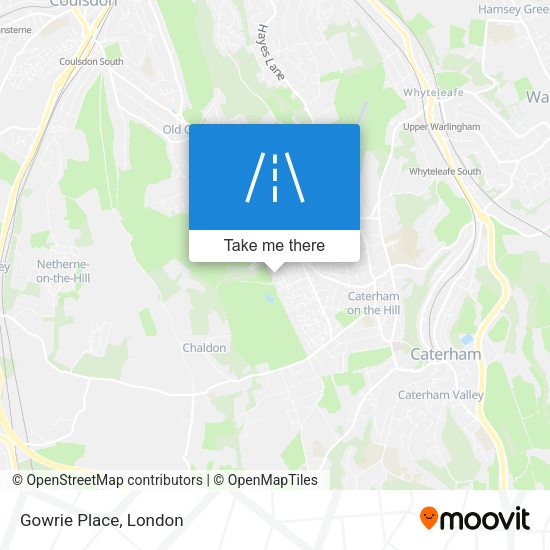Gowrie Place map