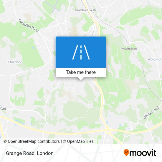 Grange Road map