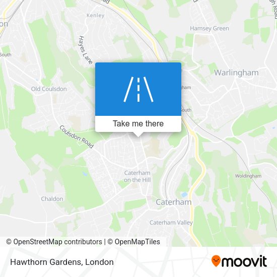 Hawthorn Gardens map