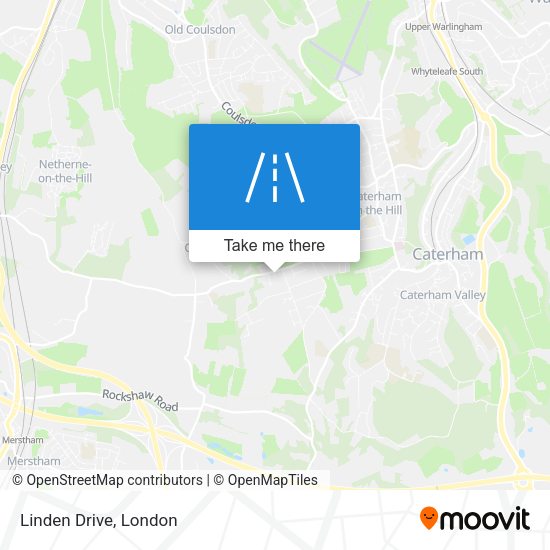 Linden Drive map