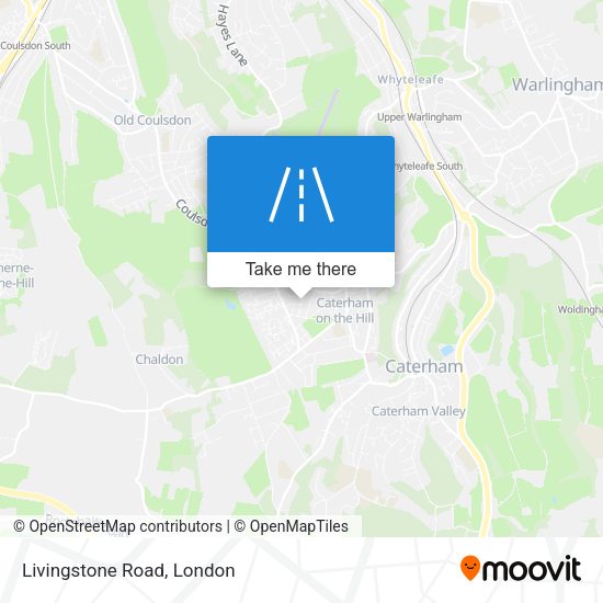 Livingstone Road map