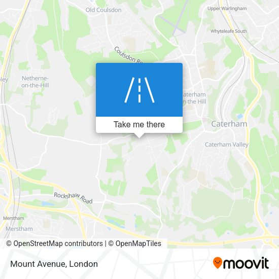 Mount Avenue map