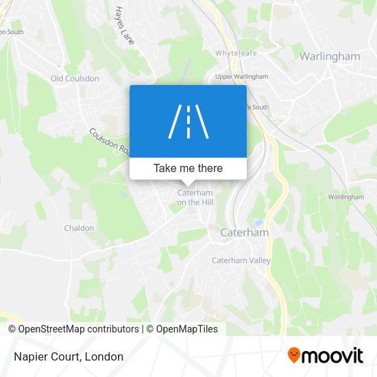 Napier Court map