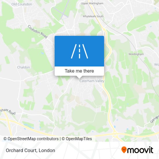 Orchard Court map