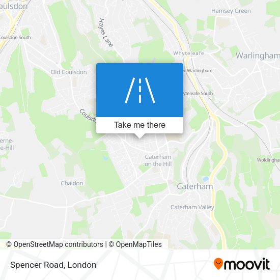 Spencer Road map