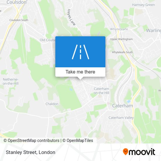 Stanley Street map