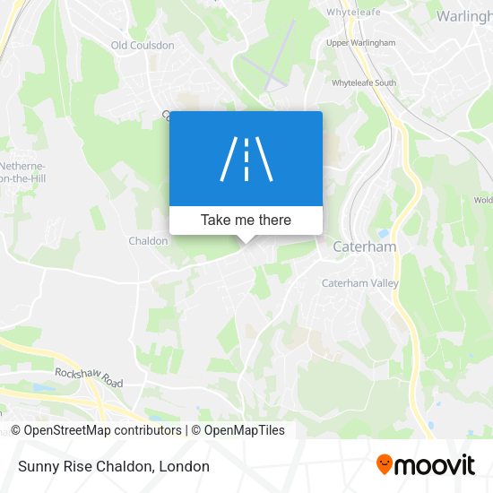 Sunny Rise Chaldon map