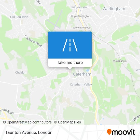 Taunton Avenue map