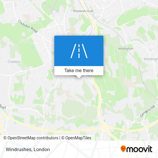 Windrushes map