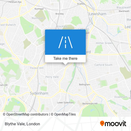 Blythe Vale map