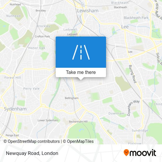 Newquay Road map