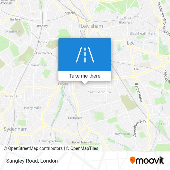 Sangley Road map