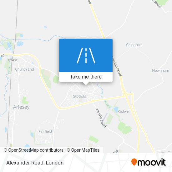 Alexander Road map