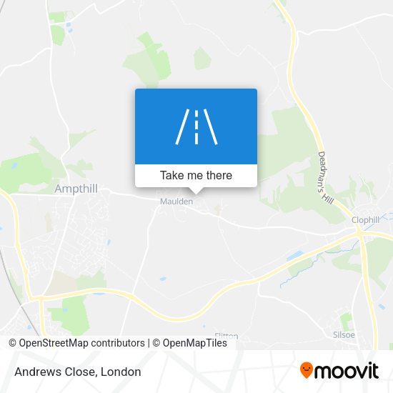 Andrews Close map