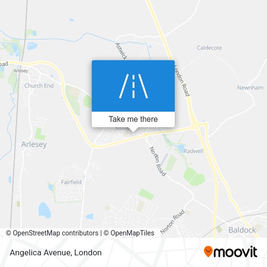 Angelica Avenue map